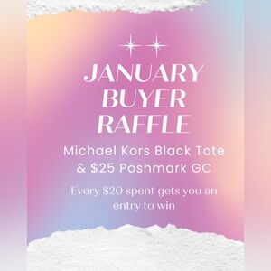 ✨January Buyer Raffle ✨